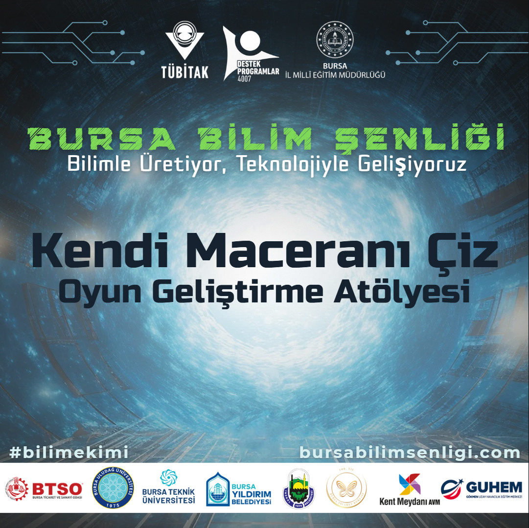 Kendi Maceranı Çiz: Oyun Geliştirme Atölyesi